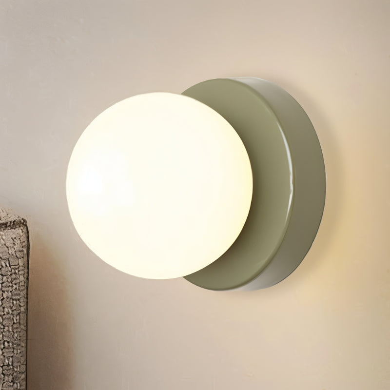 GlowSphere – LED Væglampe med Kugle Inspireret Design til Indendørs Atmosfære