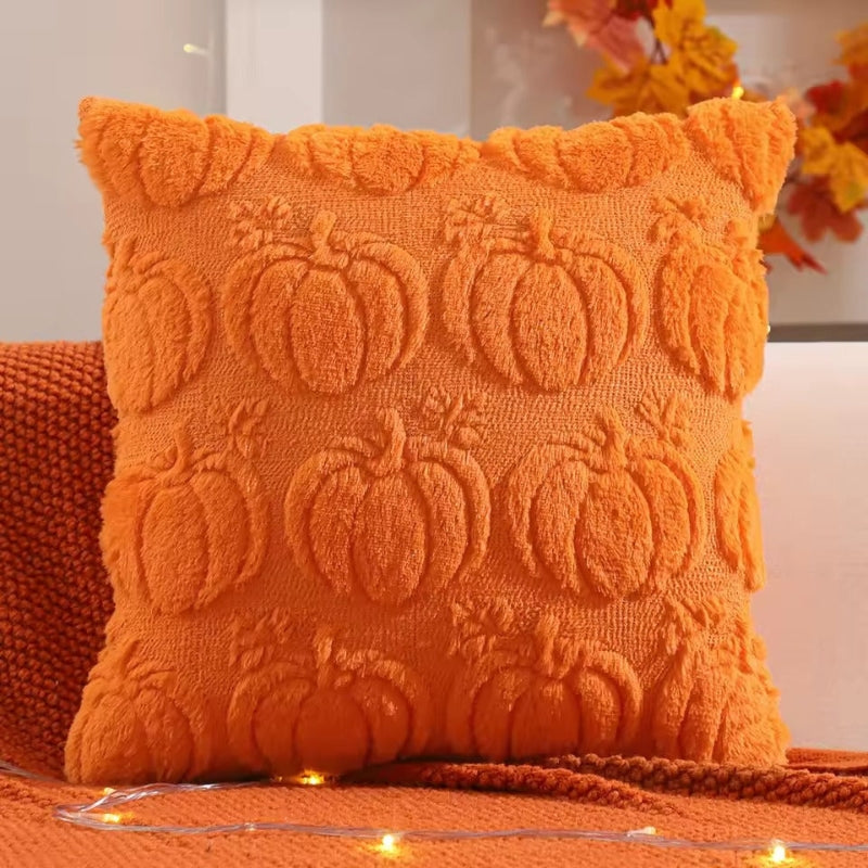 PumpkinEase – Halloween Jacquard Pyntepudebetræk