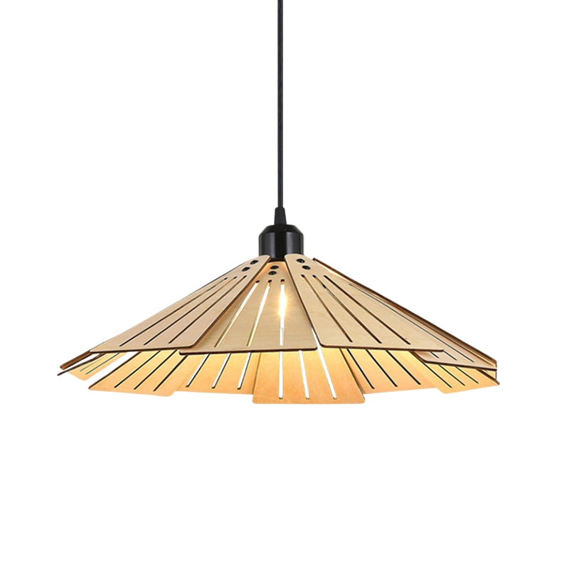 LotusGlow – Moderne Retro Pendellampe til Indendørs Brug