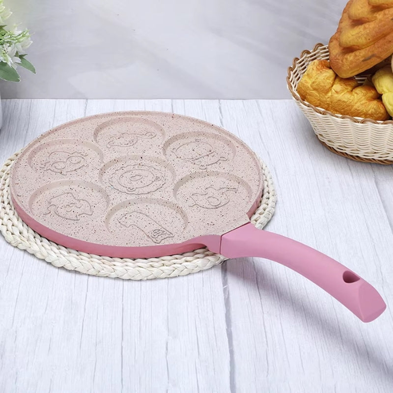 PanPals – 7-kops non stick stegepande med dyreprint