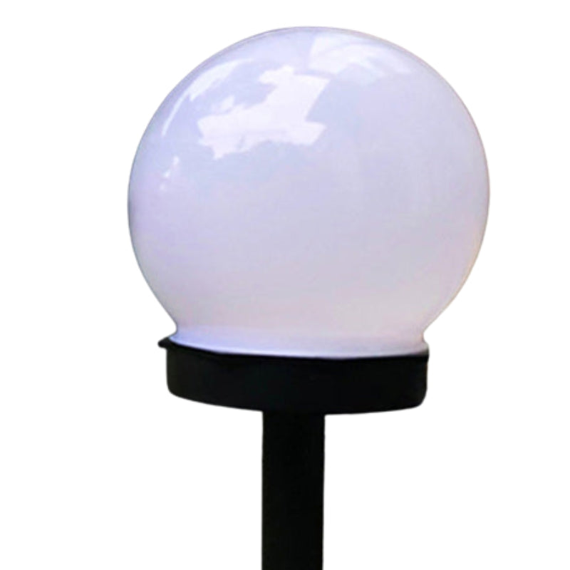 ShineGlobe - Moderne solcelledrevet LED kuglelampe til haveanlæg