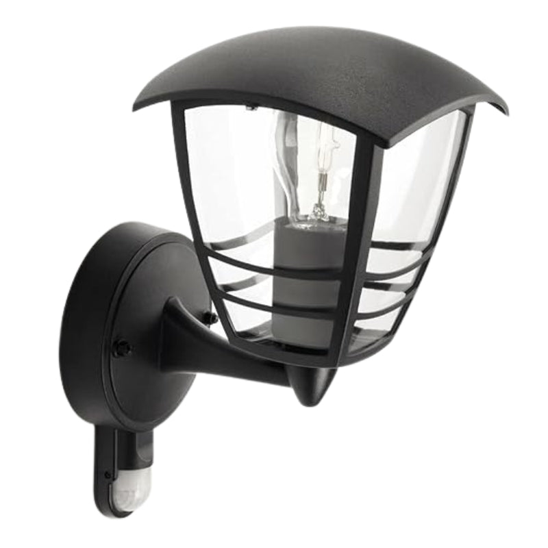 GardenGuard – Udendørs Væglampe med Bevægelsessensor og Aluminiumsramme