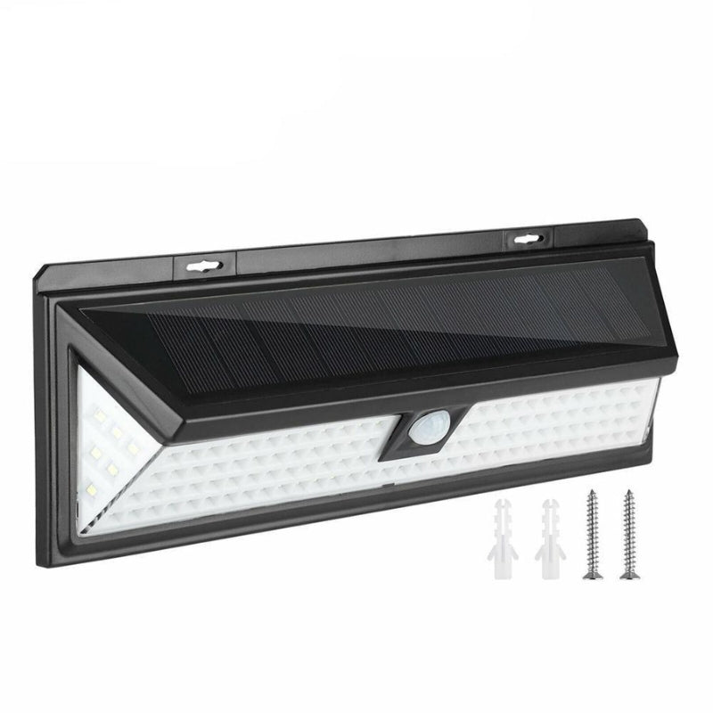 BrightGuard – Solar udendørs lys med bevægelsessensor for forbedret sikkerhed