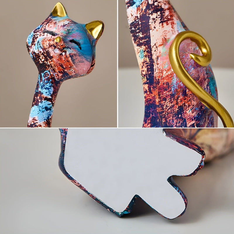 ArtiCats – Minimalistiske skulpturer med kunstnerisk katteduo til en moderne dekorativ accent