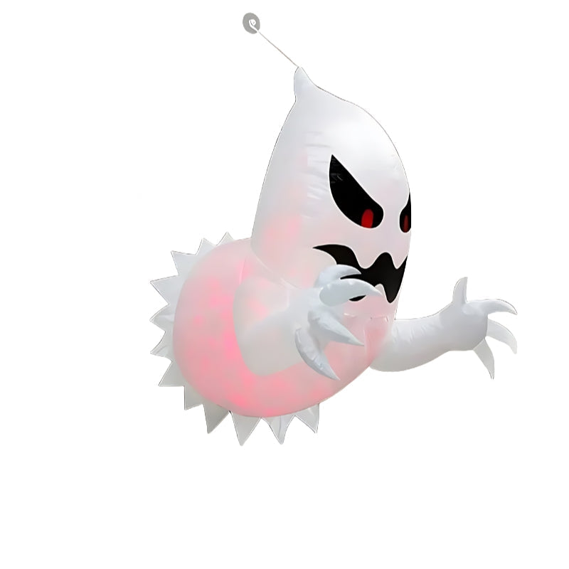 SpectraBoo – Opblaasbar Halloween-geist med Farveskiftende LED-lys