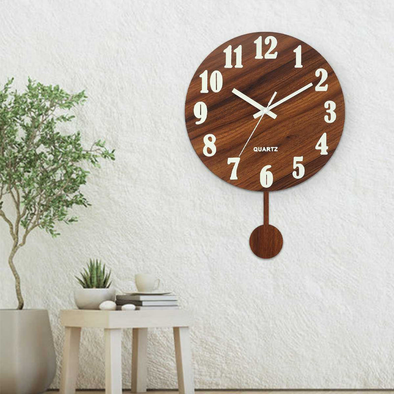 LumoTime – Modern Night Glow vægur med klassisk design