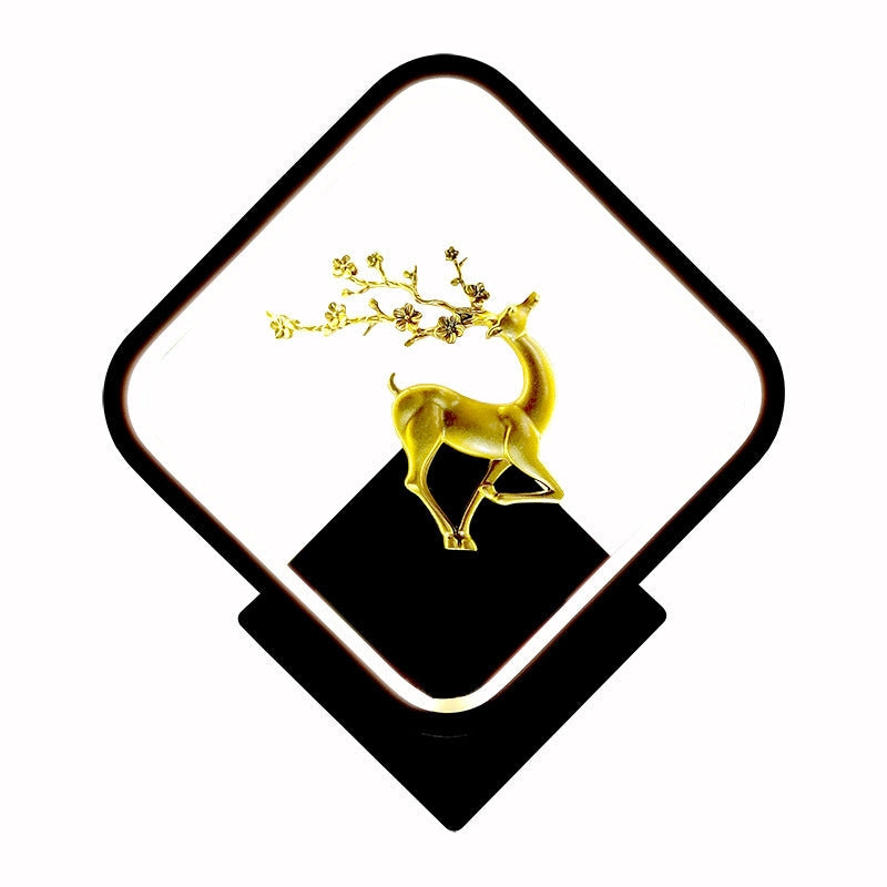 NordiLux – Skandinavisk Kvadratisk LED Væglampe med Moderne Udtryk