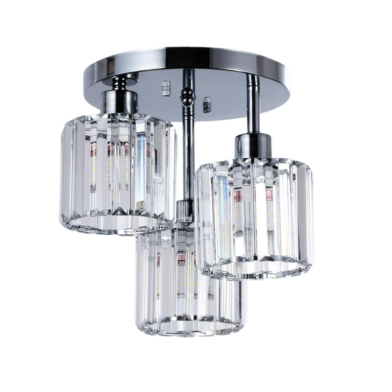 ShineVista – Moderne Krystal Lysekrone Loftlampe med Justerbar Lysstyrke