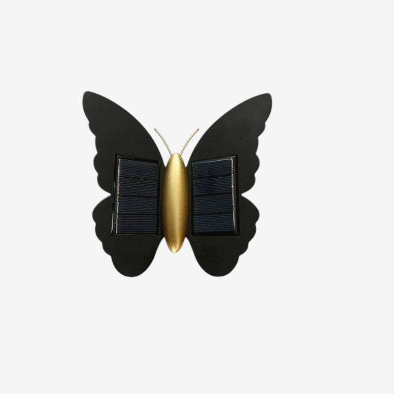 SolarAura - LED Væglampe med Solgenopladeligt Design