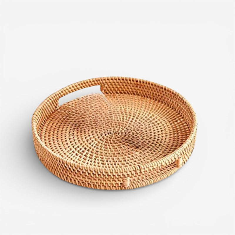 OrbTray - Kreativt Rundt Bakke med Håndtagsdesign