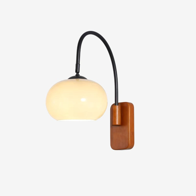 SphereGlow – LED Væglampe med Rundt Design