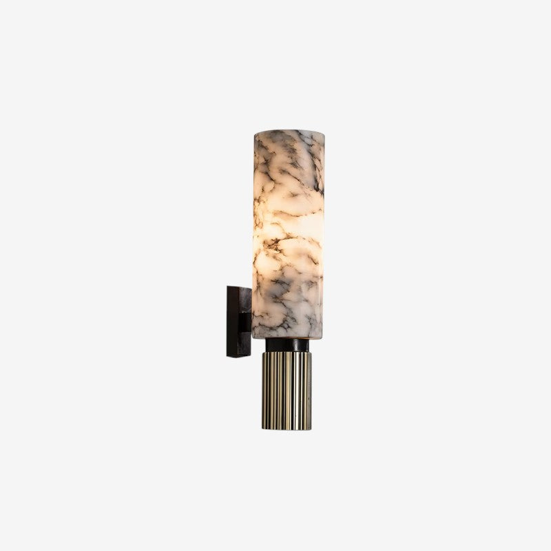 AuraSconce – LED Væg Sconce Lampe med Marmor Mønster