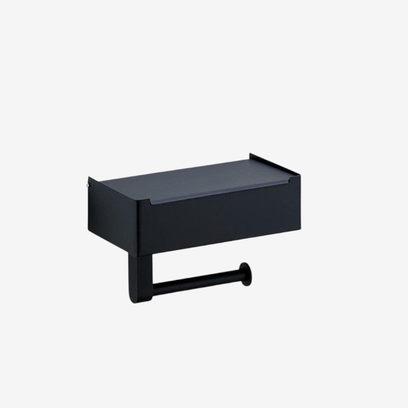 ShelfMate – Toiletpapirholder med Integreret Hylde og Bakke
