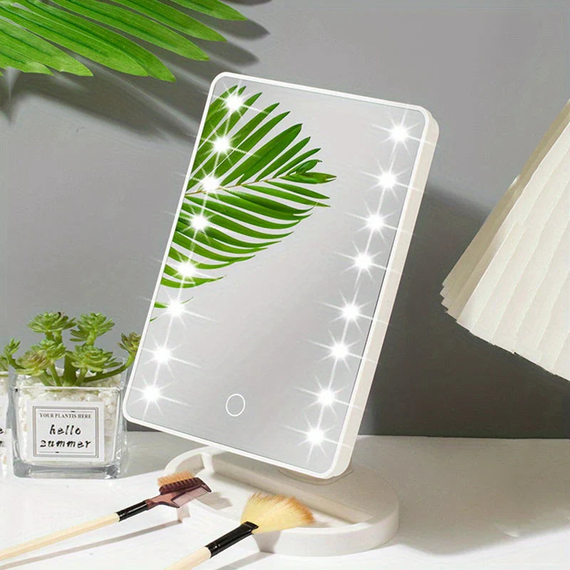 BrightView – Berøringskontrol LED-spejl til fejlfri makeup-påføring