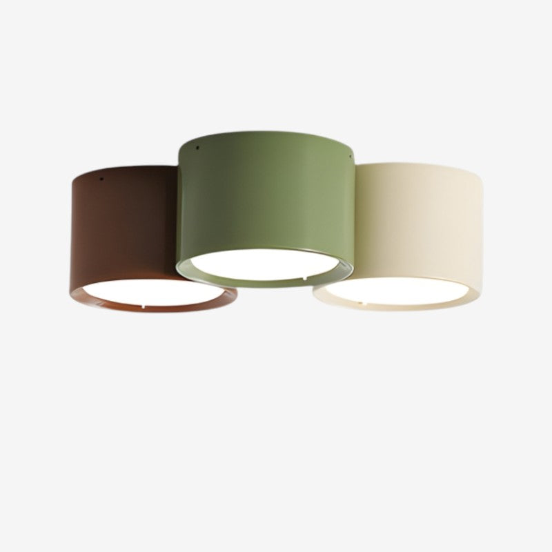 GlowCircle - LED Loftslampe med Rund Form og Dekorativt Design