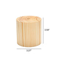 LumaWood – Moderne Træ-LED Touch Bordlampe