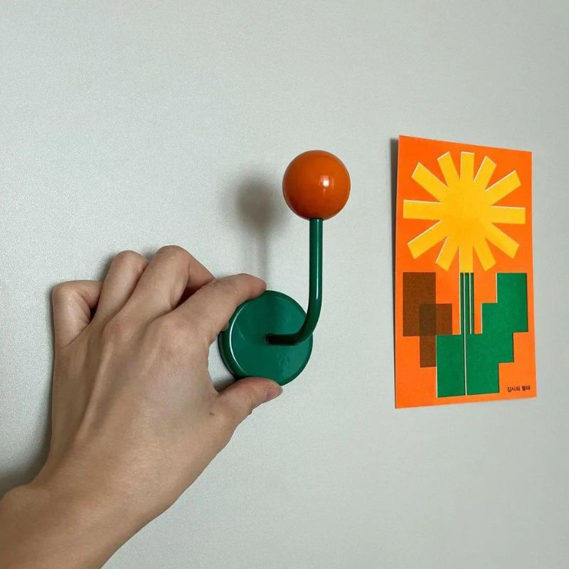RetroGrip – Vægkrog med kugledesign