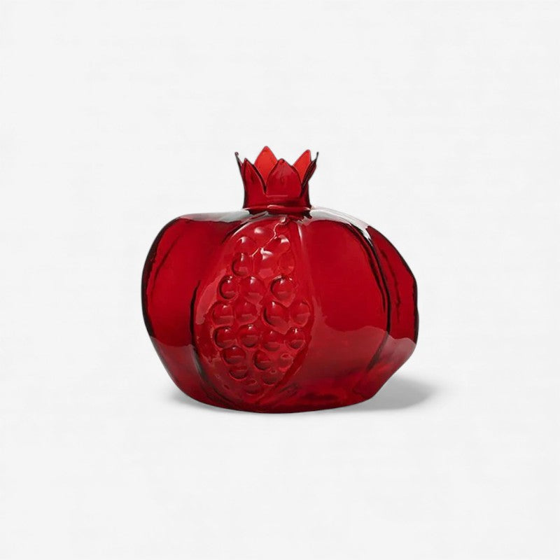 AuraPome - Dekorativ Blomster Vase med Granatæble Inspireret Design