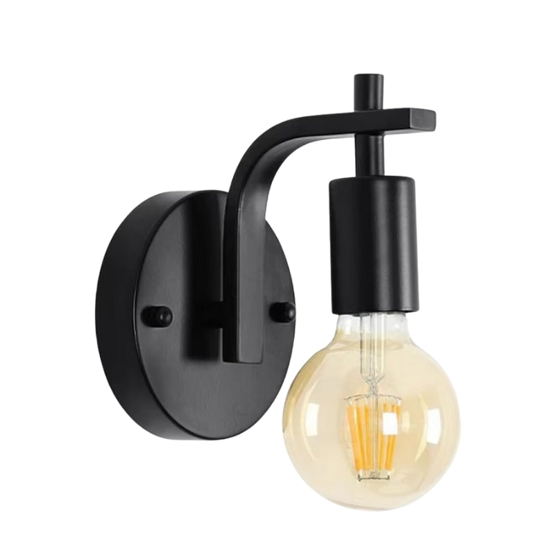 NordiLux – Moderne industriel væglampe med minimalistisk design