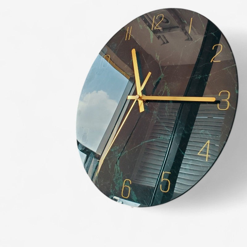 TimeGlow – Glasvægur med rund form