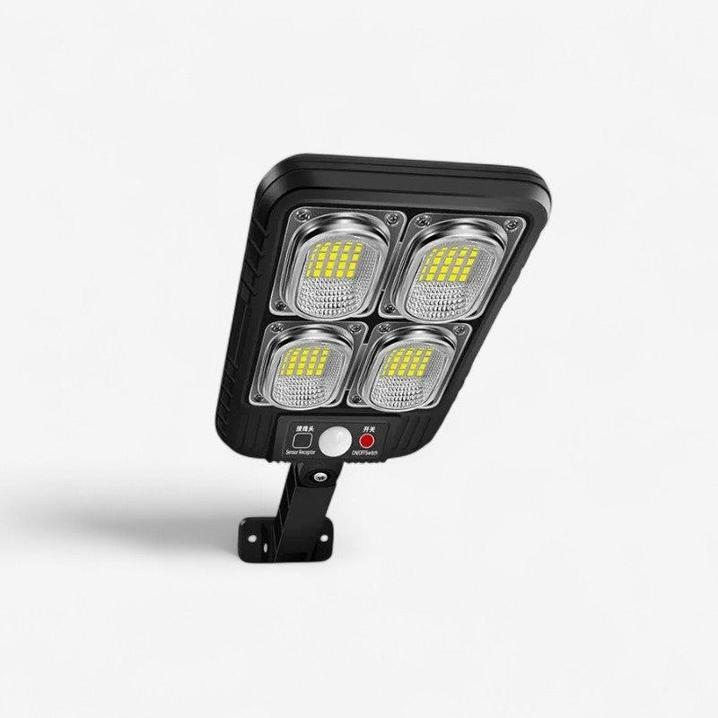 SunGuard – Solcelledrevet udendørs LED-sikkerhedslampe med bevægelsessensor