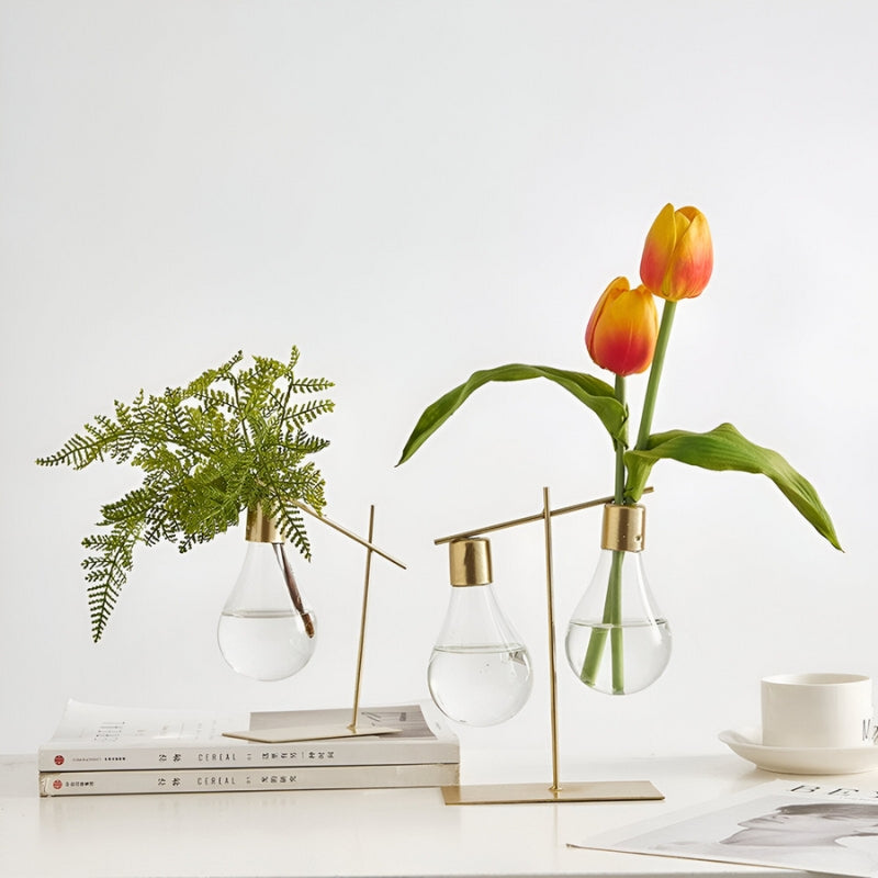 GrowGlobe – Formeringsvase med Enkelt og Dobbelt Planteoption