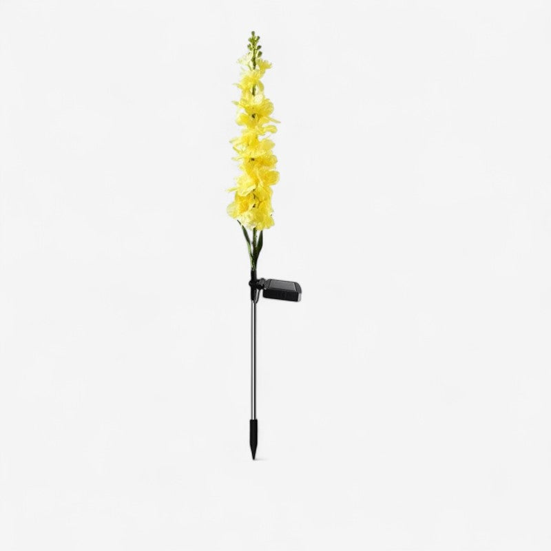 SolarGlow – Solcelledrevet LED lys med Jordstik og Blomsterdesign