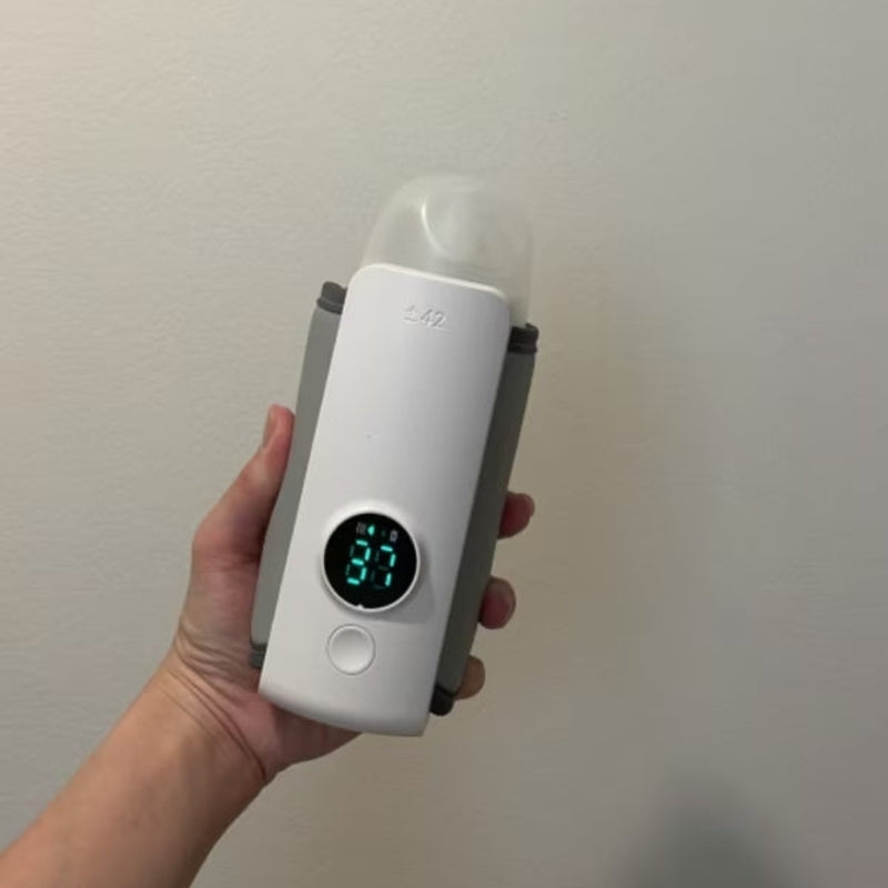 TinyHeat – Genopladelig Flaskevarmer til Baby