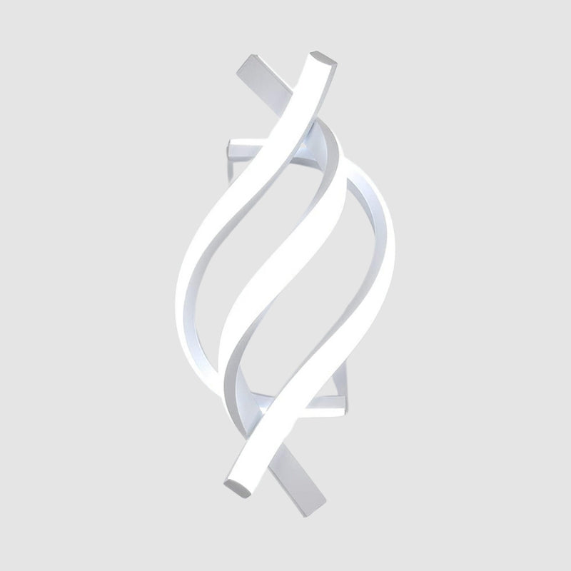 LumaWrap - LED Væglampe med Omsluttende Design til Indendørs Belysning