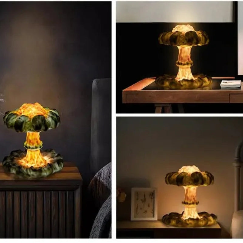 BlastGlow - Unik skydesignlampe til kunstneriske rum