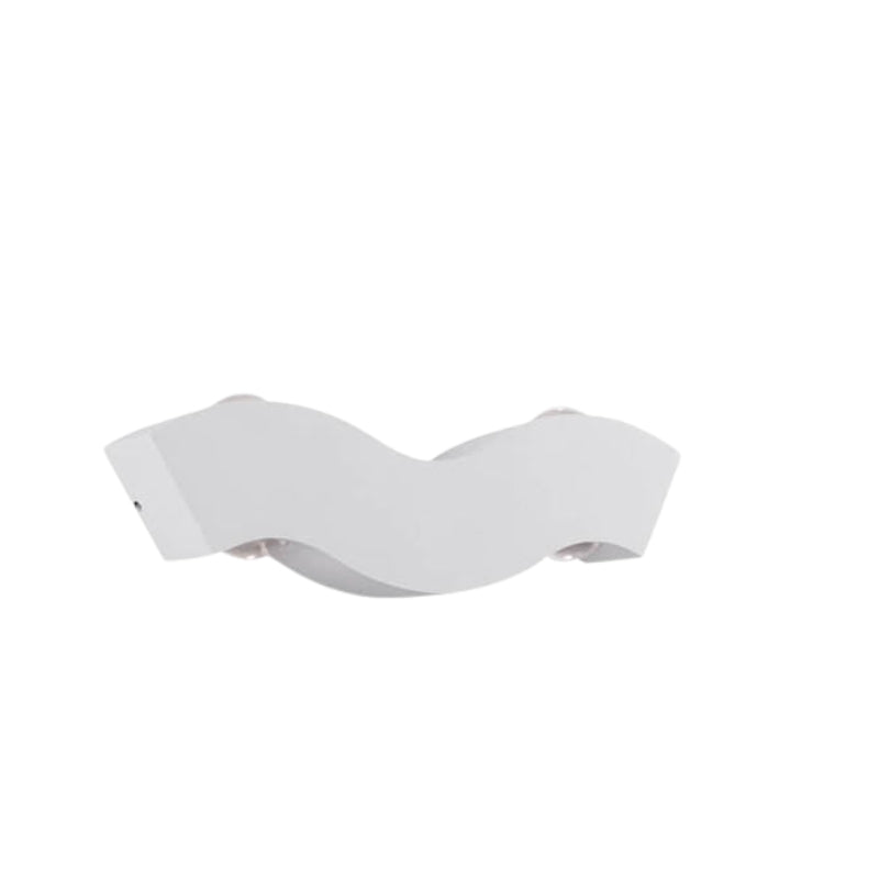 WaveLux – Moderne Udendørs Væglampe med Lys Op og Ned