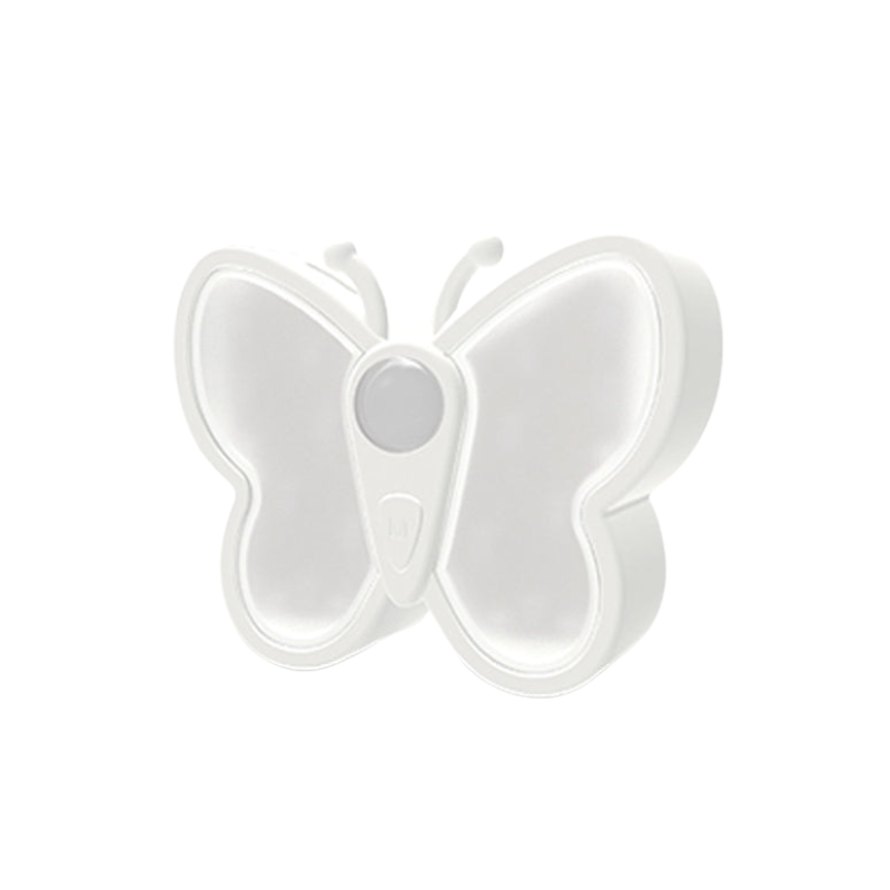 GlowWing – Genopladelig sommerfugl-LED-væglampe med magnetisk design