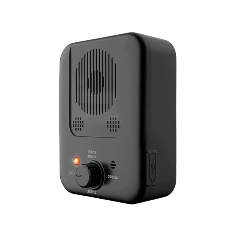 BarkGuard – Vejrbestandig anti bark enhed med justerbare ultralydsniveauer