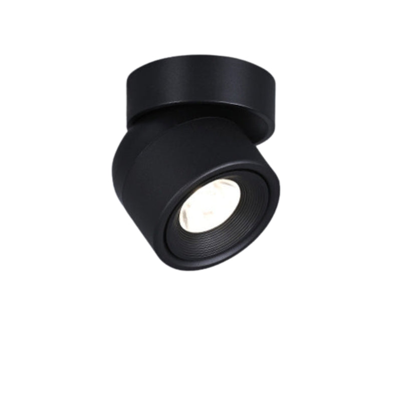 LumiSpin – Roterbar LED-halvnedsænket loftslampe med skandinavisk design