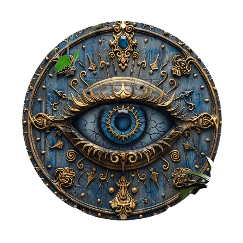 EyeGuard – Moderne Resin Dekoration med Onde Øje Design