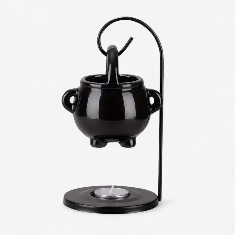 BurnHaven - Hængende lysestage med håndtag og grydeform