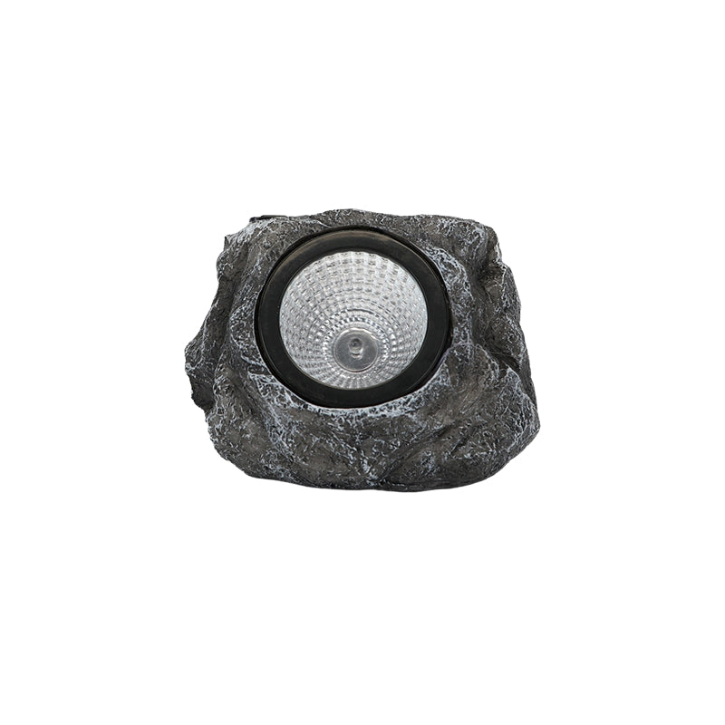 LumiRock – Solcelledrevet udendørs LED-havelampe med justerbar lysstyrke