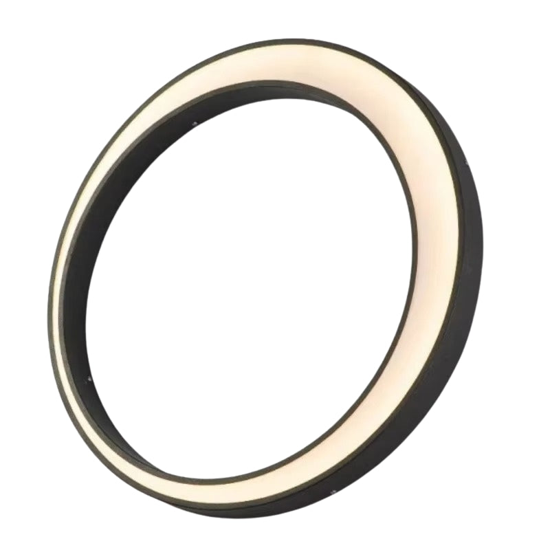 GlowCircle – Ringformet LED Udendørs Væglampe til Udendørs Dekoration