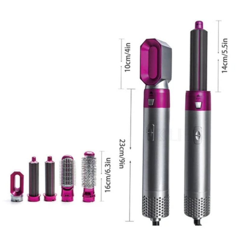 StylePro – Multi-Funktion Hårstyler med Udskiftelige Tilbehør