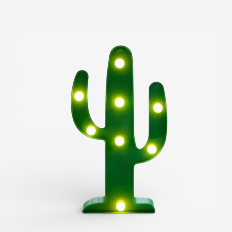 CactusAura – LED bordlampe med Kaktus inspireret Design