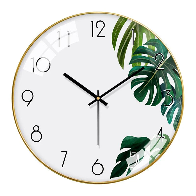 NordicTime – Minimalistisk skandinavisk vægur med lydløs mekanik til moderne hjem