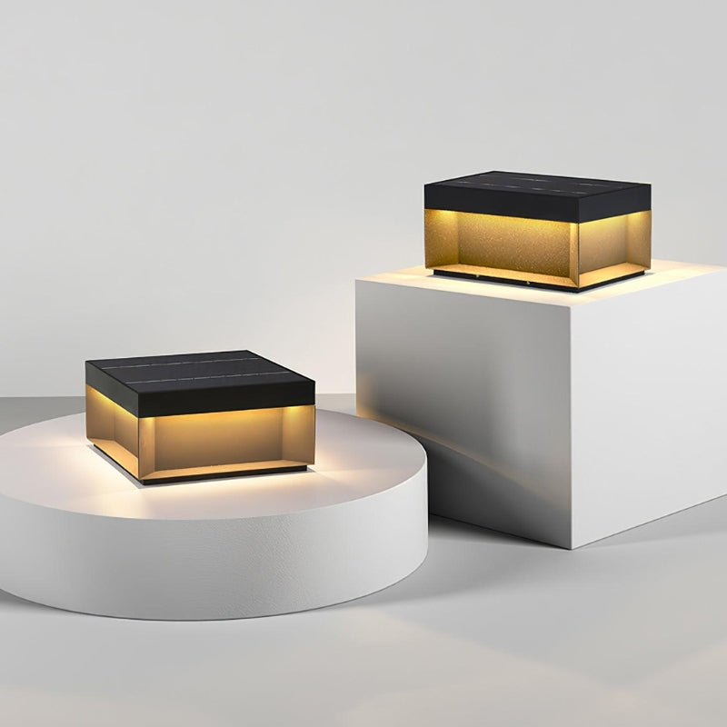 SolarBeam – Solcelledrevet pullertlampe til udendørs områder