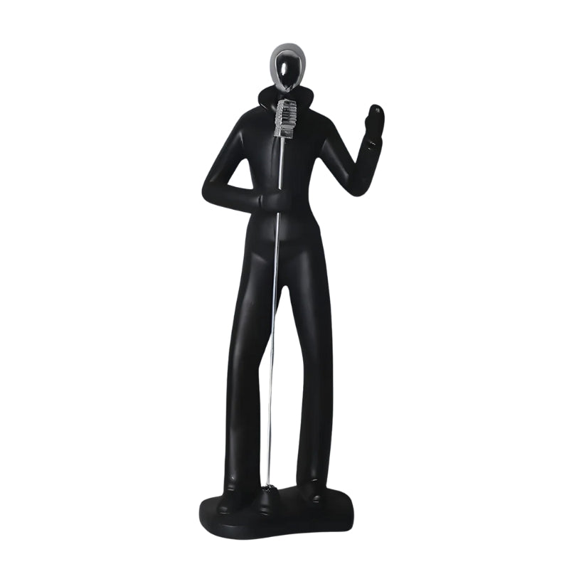 NordicMuse – Dansende Par Figur med Flydende Linjer og Nordisk-Inspireret Design