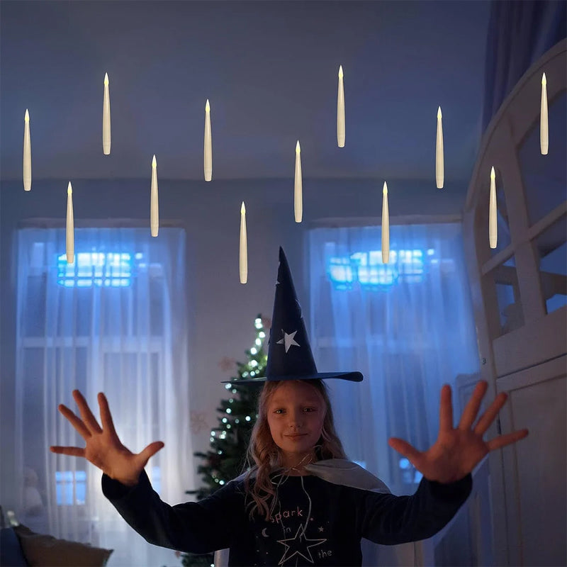 GlowCharm – hængende flimrende LED-lys, der ligner traditionelle stearinlys til indretning