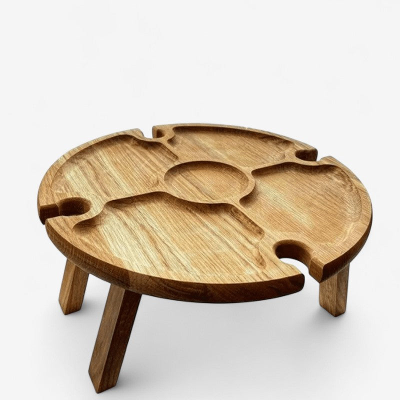 PicnicEase - Sammenklappeligt Picnicbord til Udendørs Brug