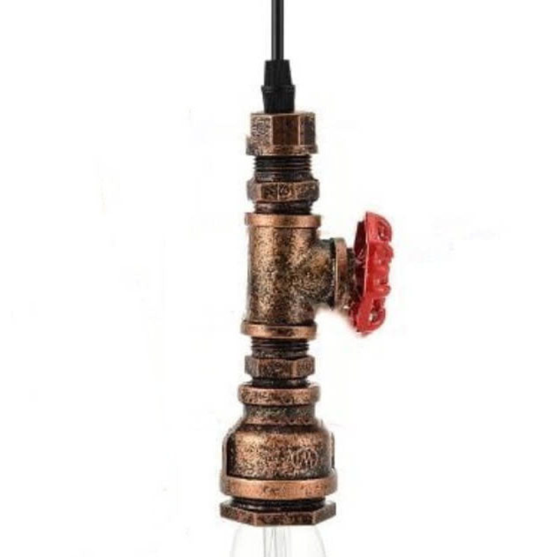 PipeLume – Industriel vandrørspendel med retro stil