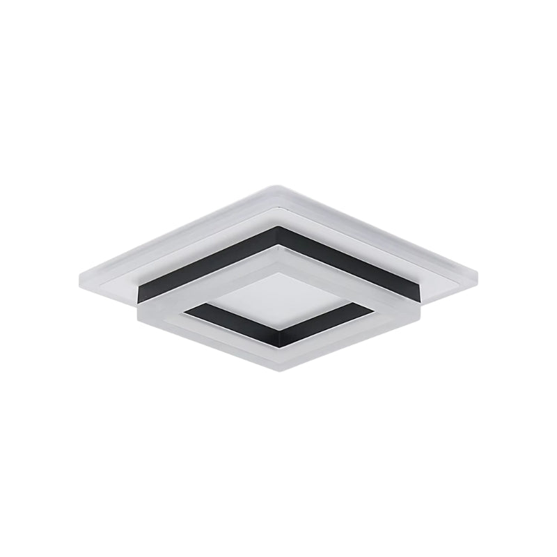 LumiSquare - LED Loftlampe med Firkantet Design