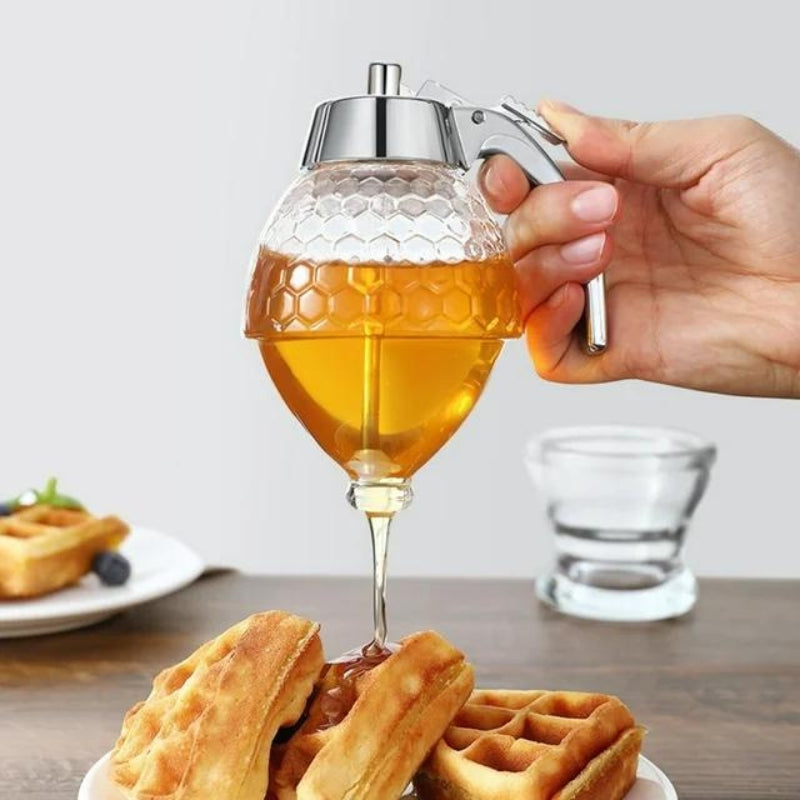HoneyFlow – Honningdispenser med ergonomisk håndtag