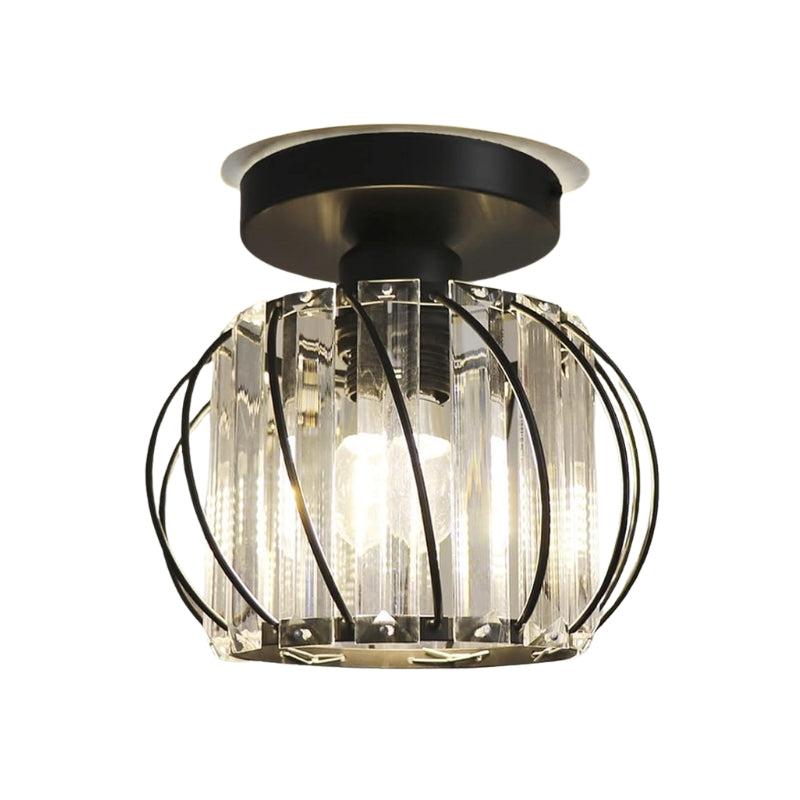 LumiGlow – Moderne krystal-loftslampe med klassisk design
