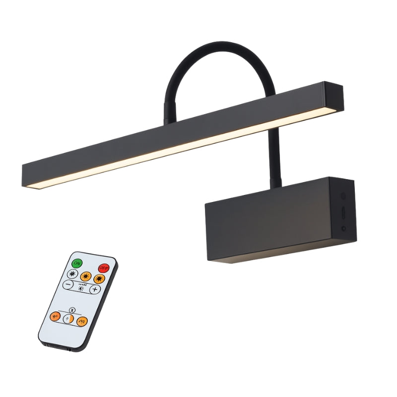 ShineDock - Trådløs væglampe med genopladeligt og fjernbetjent